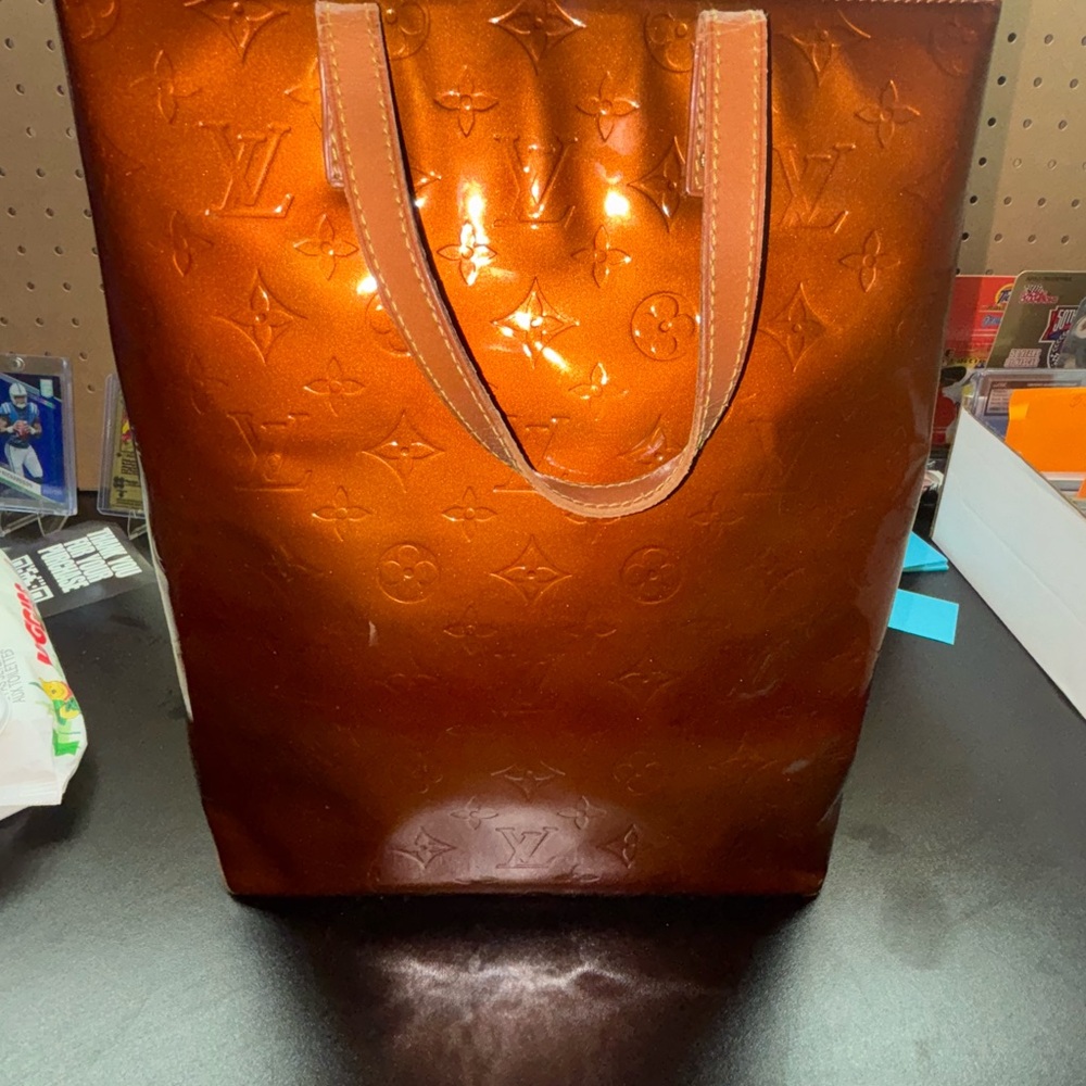 Louis Vuitton Brown/Orange Tote Bag